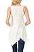 Shamaim Womens Long Sleeve Flattering Comfy Tunic Loose Fit Flowy Top