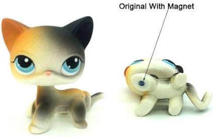 littlest pet shop yellow cat