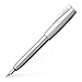 Faber Castell LOOM Metallic Silver Fountain Pen - M (#149200)