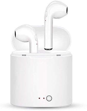 New i7S TWS Mini Bluetooth Earphones Headphones Stereo Bass Wireless Headset Earbuds with Mic Charging Box for All Smart Phone