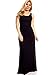 Lolli Couture SCOOP NECKLINE SLEEVELESS CASUAL MAXI DRESS