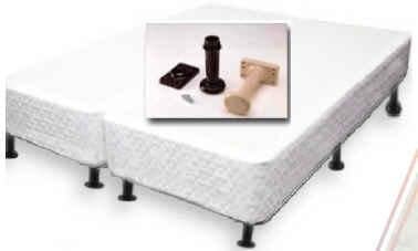 Amazon Com 7 Universal Bed Legs Or Bed Risers For Box Spring To Replace Metal Frame Twin Twin Xl Full Queen E King C King Pebble Sand Color Twin Twin Xl 6 Legs Chocolate Brown Walnut