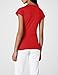 Wonder Woman Logo Ladies T Shirt, Red (Large)