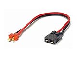 Traxxas ID Charger Adapter: Traxxas Female to Deans T-Plug Male (Wires Cables Leads)
