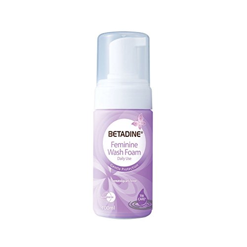 M# Betadine Feminine Wash Foam Pump 100ml eliminate unfriendly bacteria fungi