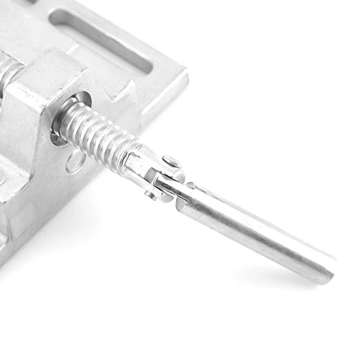 Caredy Drill Press Stand,Table Drill Drill Press Table Bench Drill Drill Press Accessories Industrial Heavy Duty 2.5" Drill Press Vice Milling Drilling Clamp Machine Vise Tool