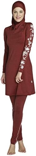Rosiest Women Long Sleeve Muslim Islamic Full Cover Costumes Modest Swimwear Burkini