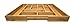 Bruntmor, 8 Compartment Expandable Drawer Silverware Organizer Bamboo Tray with Adjustable Dividers