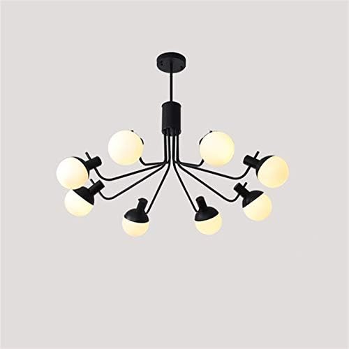 天井照明 ペンダントライトガラスランプシェード吊り階段ダイニングルーム ベッドルームe14電球北欧ペンダントランプを点灯します Jfyjp 受注生産品 Body Color フリー Size Arms 8