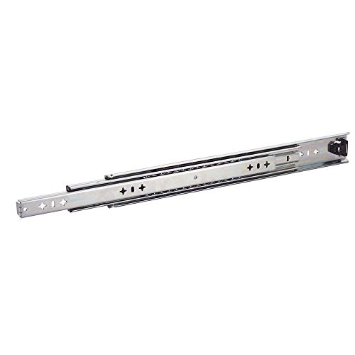 VESLA HOME soft close Hardware Ball Bearing Side Mount Full Extension Drawer Slides，Heavy Duty Slides, 10 inch, 210 lb - Thumbnail 4