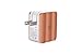 LAX Rapid 3.4A Dual USB Wall Charger Power Adapter for iPhone 6S 6S+, 6 6Plus, iPad Air/Mini, Samsung Galaxy S6, S6 Edge, Nexus, HTC M9 and More (Gold)
