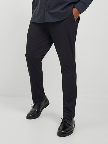 Homme Jpstmarco Jjcooper Chino Noos Pantalons, Noir, 31W / 32L EU