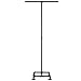 MyGift 5-Foot Industrial Pipe Garment-Hanging Rack