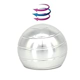 DWEKE Kinetic Spinning Desk Toy That Creates a Mind-Bending Optical Illusion of Continuously Flowing Top Adult & Kids Pressure Reduction Toys Gifts.