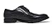 Bruno Marc Men's Prince-10 Black Leather Lined Wing-Tip Dress Oxfords Shoes - 10 M US