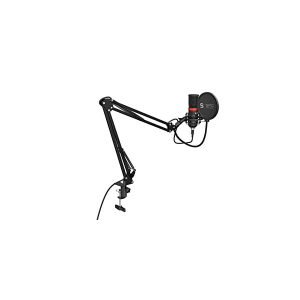 SPC Gear SM950 Streaming USB Mikrofon, schwarz – Bild 6