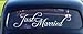 ACCENTORY Just Married Car Paper Window Sticker Window Cling White Decal Sticker for Wedding Day Car Back Window Mirror