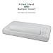 Milliard Bed Bumper (with Attached Sheet) for Toddler Bed, Foam Safety Rail Guard with Washable Sheet; Bed Rail for Toddlers and Kids (Bumper with Sheet)