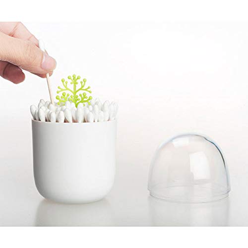 Lanlan Swab Storage Box Cotton Swab Holder Organizer, Dustproof Table Decorative Toothpick Cotton Swab Storage Box Animal Camel - Thumbnail 4