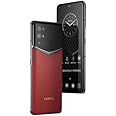 iVERTU Calfskin 5G Phone, Unlocked Smartphone, Secure Encrypted, 64MP Camera, 12+512G, 120Hz FHD+(1080 * 2400) OLED Display, Dual SIM, Fast Charge (Raspberry Red)