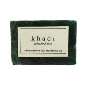 Khadi natural apricot scrub bath soap (125g) by khadi n…