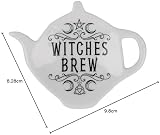 Alchemy Gothic Witches Brew Spoon Holder Teapot Shaped Rest view 4