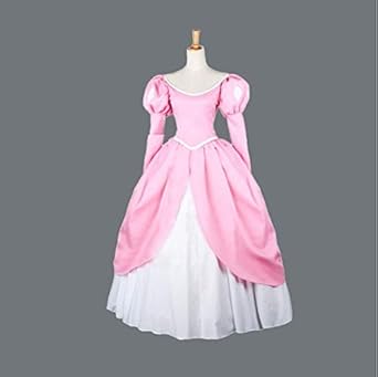 上アリエル ドレス ピンク 最高の花の画像