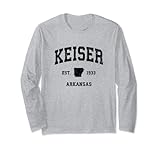 Keiser Arkansas AR Vintage Athletic Black Sports