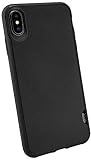 Smartish iPhone Xs Max Slim Case - Kung Fu Grip [Lightweight + Protective] Thin Cover for Apple iPhone 10S Max (Silk) - Black Tie Affair