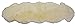 Real Sheepskin Rug Double Pelt - Sheep Fur Rug 2x6 by A-STAR (TM) (Cream)