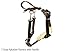 Brown 2 Snap Agitation Harness with Handle w/Stainless Steel Hardware