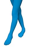 Pattensa Tights Ventilated and Comfort , Microfiber Lycra Colored Stocking for 9-12 years blue