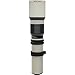 Vivitar 500mm f/8.0 Telephoto Lens (T Mount) (White)