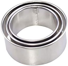 Masrin Dumplings Cutlery Round Dumplings Packaging Cutter Mold Kitchen Cooking Pastry Tool Accessories (B)