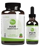 Natural Wellbeing - Hair Essentials + Fo-Ti Combo - Supports optimal follicle function, and hair growth.