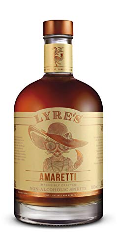 Lyre's Amaretti - Alkoholfreie Spirituose, Amaretto Alternative, Award Winning, Premium, 700ml