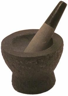 Large Granite Mortar and Pestle by Made in Thailand