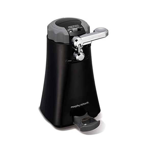 Morphy-Richards-Multifunction-Can-Opener-46718-Black-Tin-Opener Morphy Richards Multifunction Can Opener 46718 Black Tin Opener