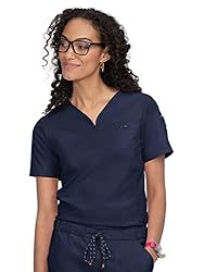 KOI Stretch 1059 Georgia Top Navy 3XL