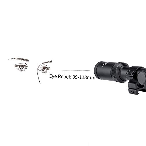 SVBONY SV174 Rifle Scope 27x32, Adjustable Eyepiece, Medium Profile
