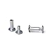 5/8 in. Aluminum Chicago Screws/Screw Posts (Qty 100 Sets)