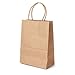 Green Direct Reusable Brown Paper Shopping Bags - Grocery Bags Pack of 50