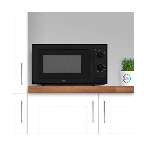 Beko MOC20100B 700W 20L Solo Microwave Oven - Black