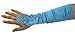 Grace Fingerless Long Gathered and Beaded Gloves