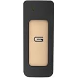 Glyph Atom Gold, 525GB SSD, USB-C (3.1, Gen 2), USB 3.0, Compatible with Thunderbolt 3