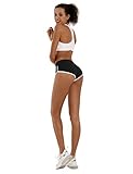 BUBBLELIME Yoga Shorts Running Shorts Workout Fitness Active Wicking UPF30+ Yoga Tummy Control