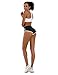BUBBLELIME Sexy Booty Yoga Shorts Running Shorts Women Workout Fitness Active Wicking UPF30+ Yoga Tummy Control