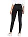 SweatyRocks Women's High Waisted Knit Mesh Insert Pants Tummy Contro Workout Athletic Yoga Leggings Black S