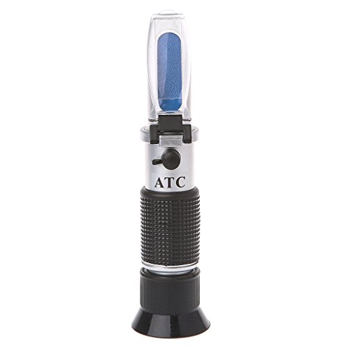 Autone Auto car Handheld Antifreeze Liquid Coolant Tester Battery Refractometer Tool ,Car Antifreeze Tester Refractometer - Thumbnail 4