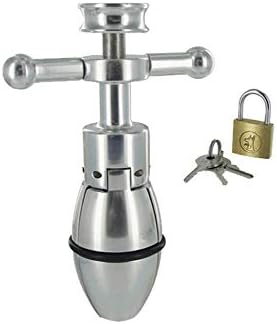 Manual Stainless Steel Metal Tail Expander - Pelvic Muscle Trainer Plug